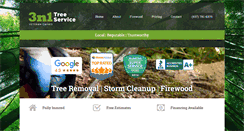 Desktop Screenshot of 3n1treeservice.com